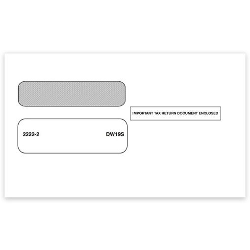 1099 Envelopes for 3up 1099NEC Forms and More, Adhesive Self Seal Flap - ZBPforms.com