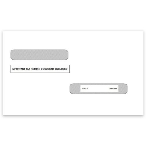 1099R Envelope for 4up 1099-R Forms, Gum Moisture Seal Flap - ZBPforms.com