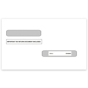 1099R Envelope for 4up 1099-R Forms, Self Adhesive Flap - ZBPforms.com