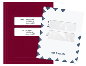 ATX Folders and Window Envelopes for affordable, easy presentation of tax returns and important documents - ZBP Forms