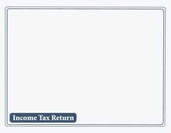 Income Tax Return Envelope 10x13 Blue ENV510 - ZBP Forms