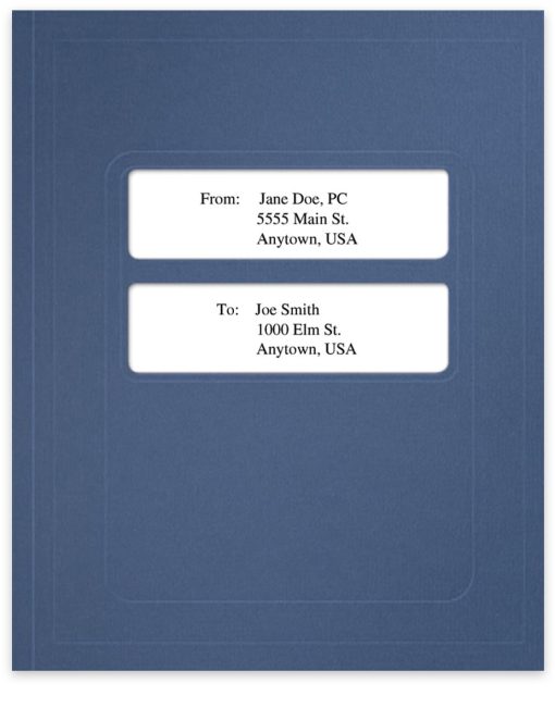 Blue Window Folders Compatible with ATX and UltraTax Software - ZBPforms.com
