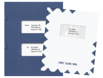Lacerte Folders and Window Envelopes for easy, affordable tax return presentation that's professional. ZBPForms.com
