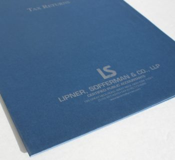 Customized Tax Folders with Foil Stamping at Low Prices - ZBPForms.com