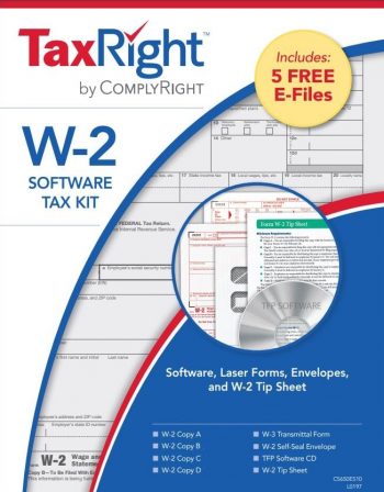 W-2 Software, Efiling, Forms and Envelopes Kit - ZBPforms.com