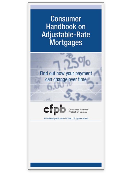 CHARM Booklet, Consumer Handbook on Adjustable Rate Mortgages - ZBPforms.com