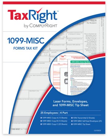 1099MISC Software, E-Filing and Forms Kit with 1099 Envelopes - ZBPforms.com