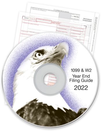 Small Business 1099 & W2 Filing Guide for 2022, CD-ROM - ZBPforms.com