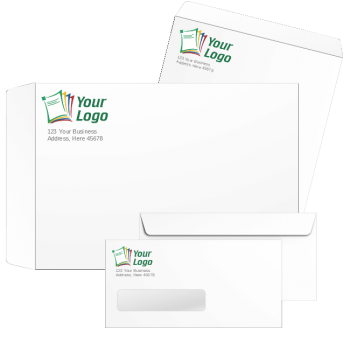 Custom Logo Envelopes, #10, 9x12 and 10x13 - zbpforms.com