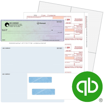 Checks and Tax Forms Compatible with Intuit QuickBooks Software at Discount Prices, No Coupon Code Needed - ZBPforms.com