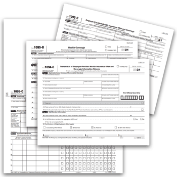 Form 1095 for ACA Health Insurance Information Return Reporting - ZBPforms.com