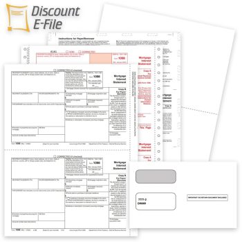 1098 Tax Forms for Mortgage Interest, Official Forms, Blank Perforated Paper and Pressure Seal 1098 Forms - ZBPforms.com