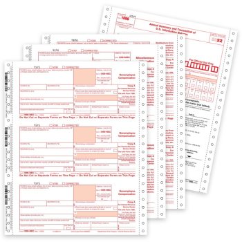 Carbonless 1099 Forms for 2022, Continuous Format 1099-NEC, -MISC and More, Multi-Part Forms - ZBPforms.com