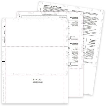 Pressure Seal 1099 Forms, Blank Paper and Official Preprinted 1099 Forms for Pressure Seal Systems - ZBPforms.com
