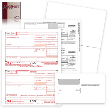 1099ETC Software Compatible 1099 & W2 Tax Forms and Envelopes for 2022 - ZBPforms.com
