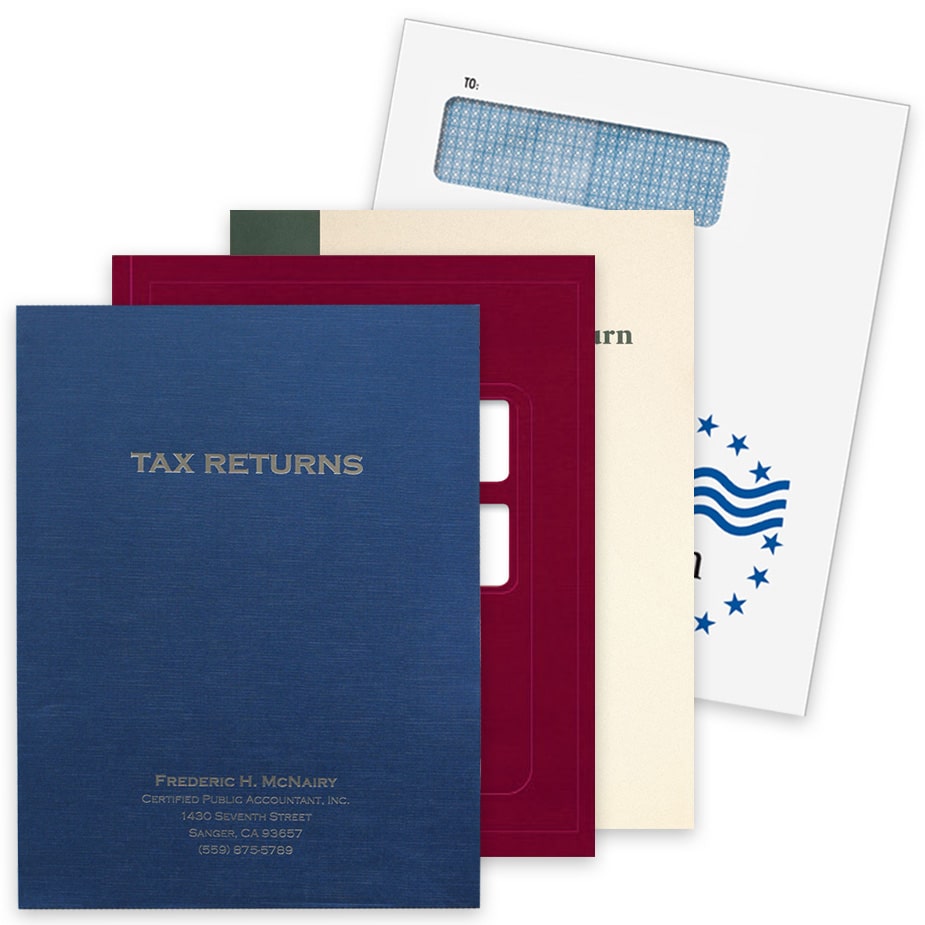 Tax Return Folders and Envelopes - ZBPforms.com