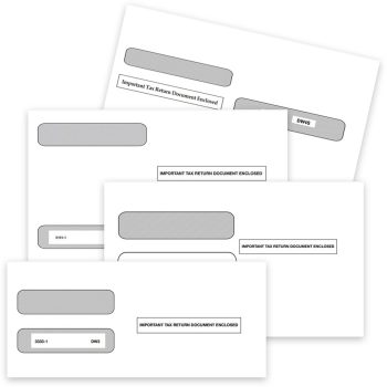 W2 Envelopes for Employee W-2 Tax Form Mailing. 2up, 3up, 4up W2 Formats. Security Tint. Double Window. "Important Tax Return Documents Enclosed" on Front - ZBPforms.com