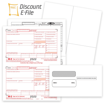 Official W2 Tax Forms and Envelopes for 2022, Employee and Employer W-2 Forms - ZBPforms.com