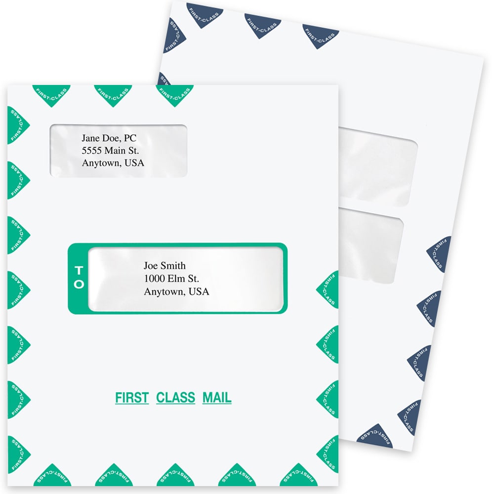 Window Envelopes Compatible with Tax & Accounting Software - ZBPforms.com