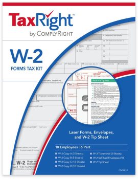 Stand Alone W2 Software for 2022 with Packs of W2 Forms and Envelopes, Plus E-filing - ZBPforms.com