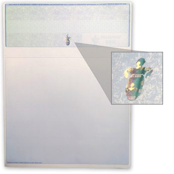 High-Security Blank Hologram Check Paper, Top Check Format, Discount Prices - No Coupon Needed - ZBPforms.com