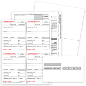 Software Compatible 1099 & W2 Forms and Envelopes for 2023 Bookkeeping Software - zbpforms.com